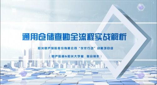 科技賦能，安全護(hù)航——陽(yáng)光財(cái)險(xiǎn)攜手伙伴以信息技術(shù)共筑倉(cāng)儲(chǔ)安全新篇章